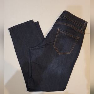 Christopher & Banks. 6 petite.  Like New!  Dark stonewash.